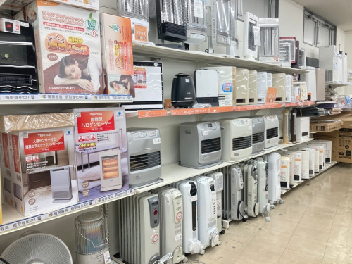 生活家電のストーブ