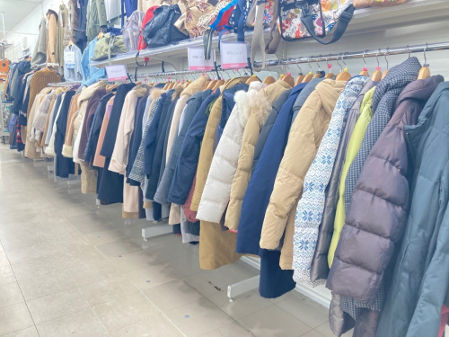 メンズファッションの冬物衣類