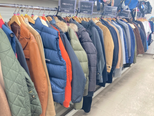 冬物衣類の買取･販売