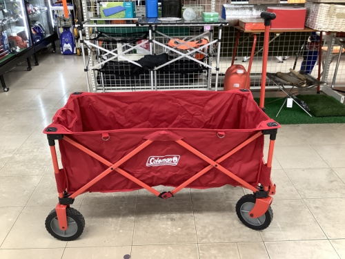 Colemanのアウトドアワゴン