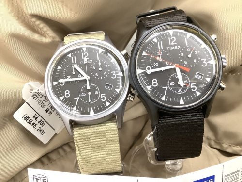 腕時計のTIMEX