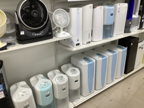 生活家電の除湿機