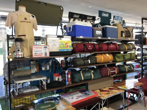 キャンプ用品のランタン