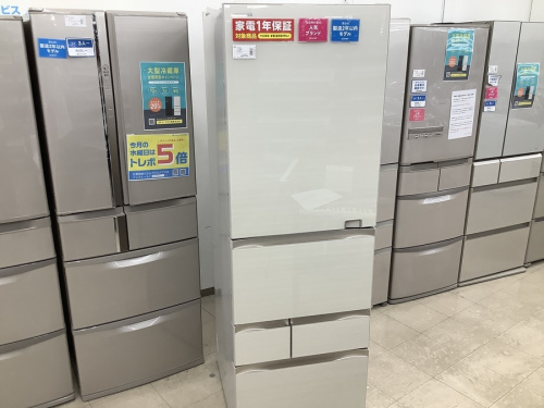 生活家電の冷蔵庫