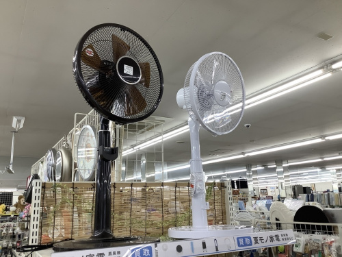 扇風機の除湿器