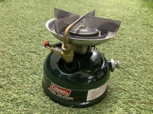 アウトドアのガソリンバーナー