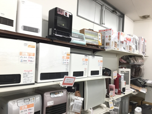暖房器具の調理家電