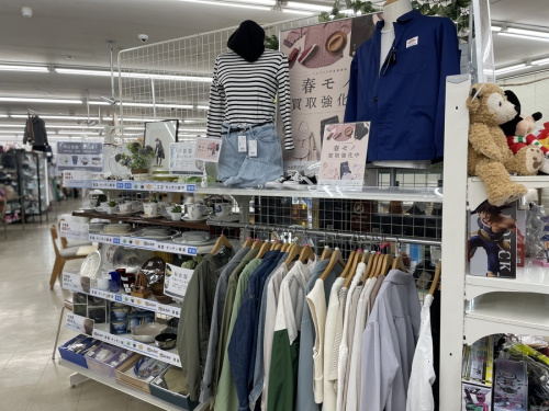 春モノの衣類買取