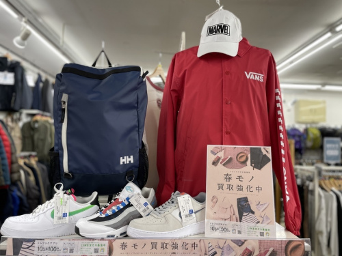 衣類買取のメンズファッション