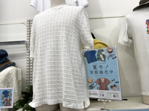 トップスのニット