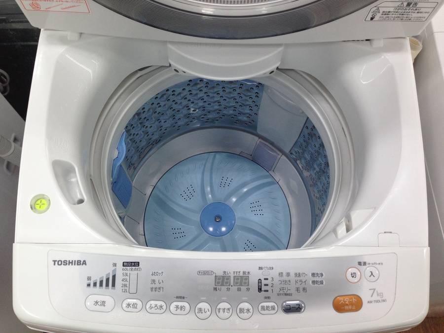 家電 TOSHIBA AW-70DL(W) 中古東芝 7．0k全自動洗濯機 AW-70DL - 無限堂東京店