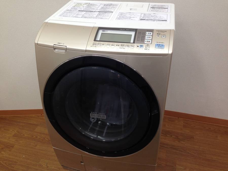 HITACHI 9.0kgドラム式洗濯乾燥機BD-S7400L入荷!!【所沢店】 [2016.02.09発行]｜リサイクルショップ トレジャー