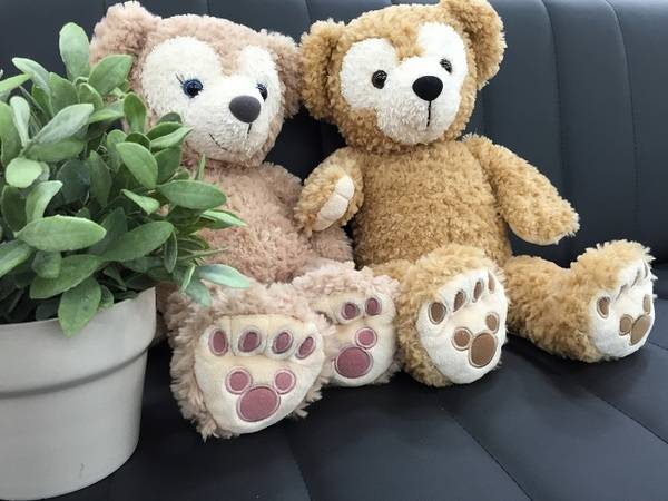 かわいさMAX！持ち歩きやすいダッフィー&シェリーメイ買取入荷