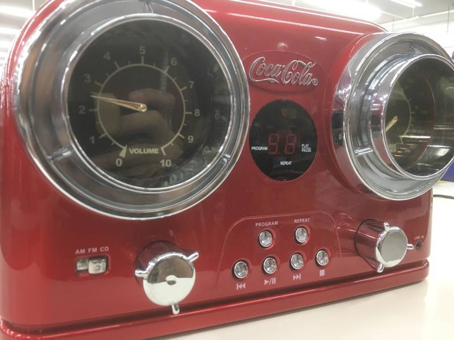 コカコーラ CDプレイヤー コカコーラ懸賞 ステレオ CD カセット レコーダー 非売品｜Yahoo