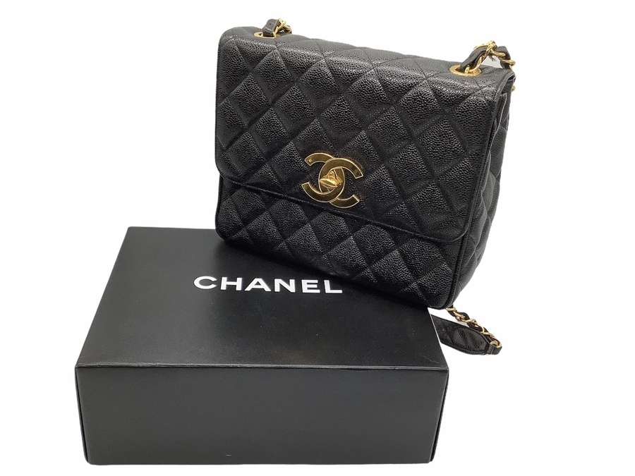 CHANEL(シャネル)キャビアスキン ショルダーバッグ入荷いたしました  