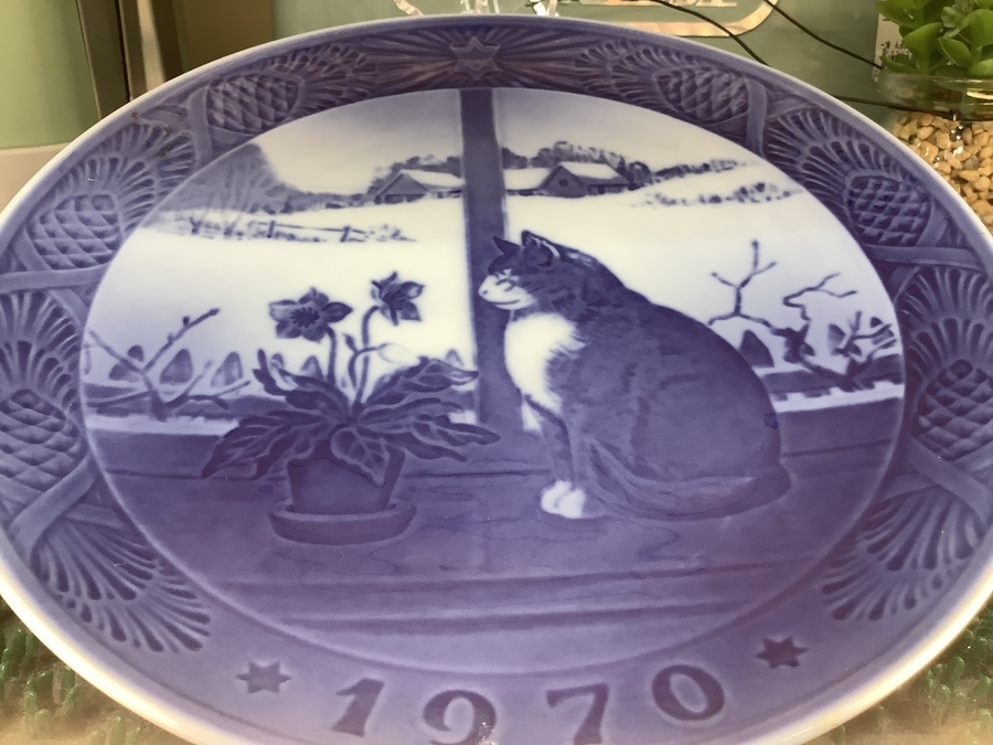 ROYAL COPENHAGEN(ロイヤルコペンハーゲン)のイヤープレート 1970年を