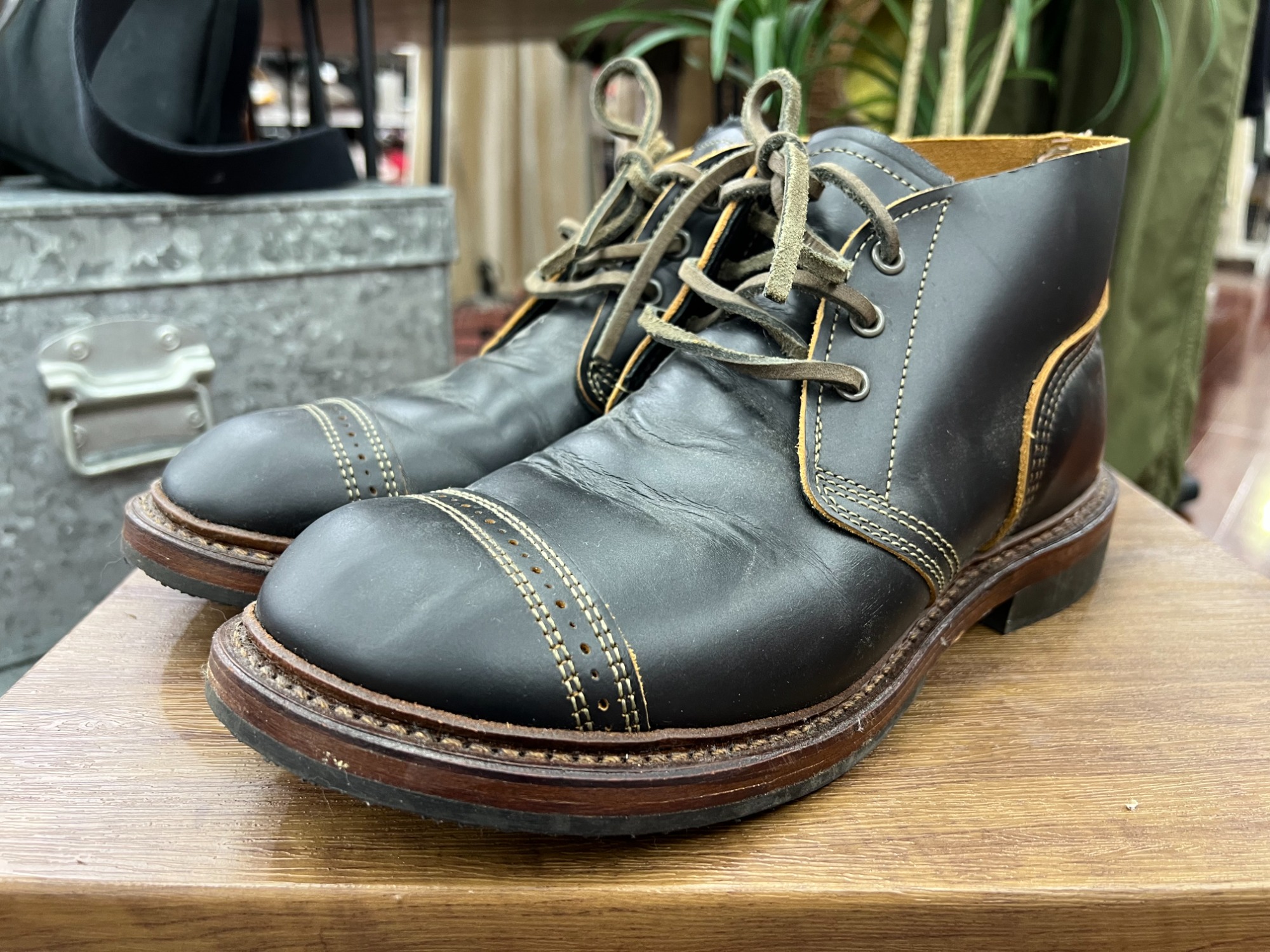 NIGEL CABOURN×RED WING（ナイジェルケーボン×レッドウィング） マンソン B-5 チャッカ 買取入荷いたしました!!【所沢