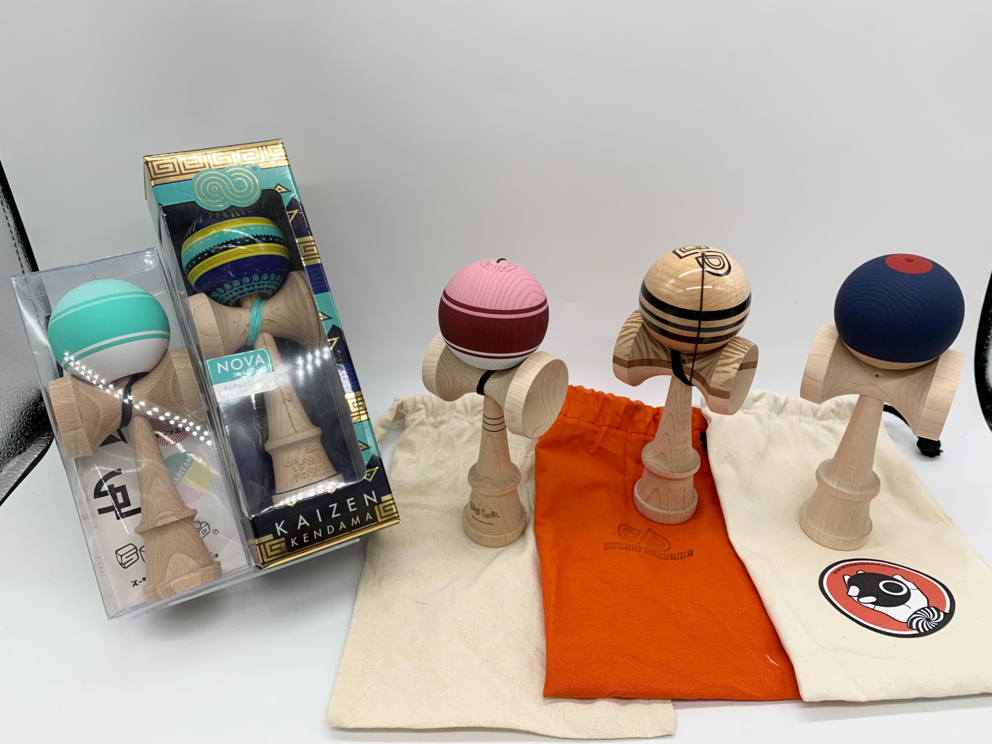 ビゲン20尺　旭心観21尺　玉の柄セット販売 個性的で魅力的なけん玉たちの紹介!!【所沢店】｜2022年10月21日