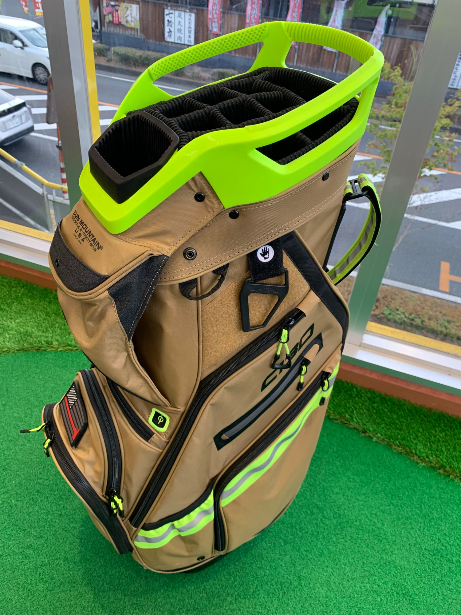 SUN MOUNTAIN C130 14分割 キャディーバッグをお買取りさせていただき