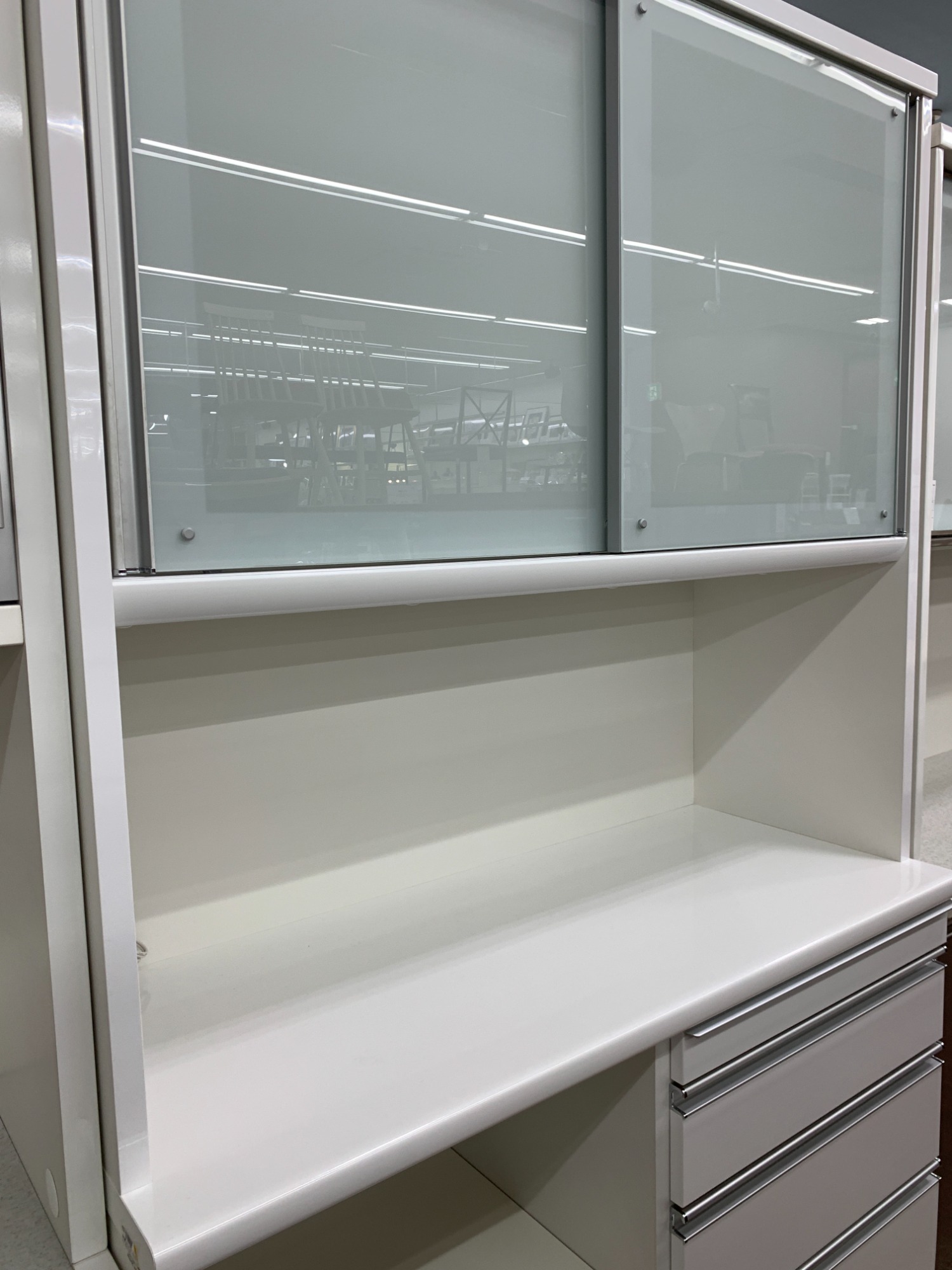 無印良品 レンジボード2枚扉【トレファク所沢店】 - 収納家具 無印良品 レンジボード2枚扉【トレファク所沢店】 - 収納家具