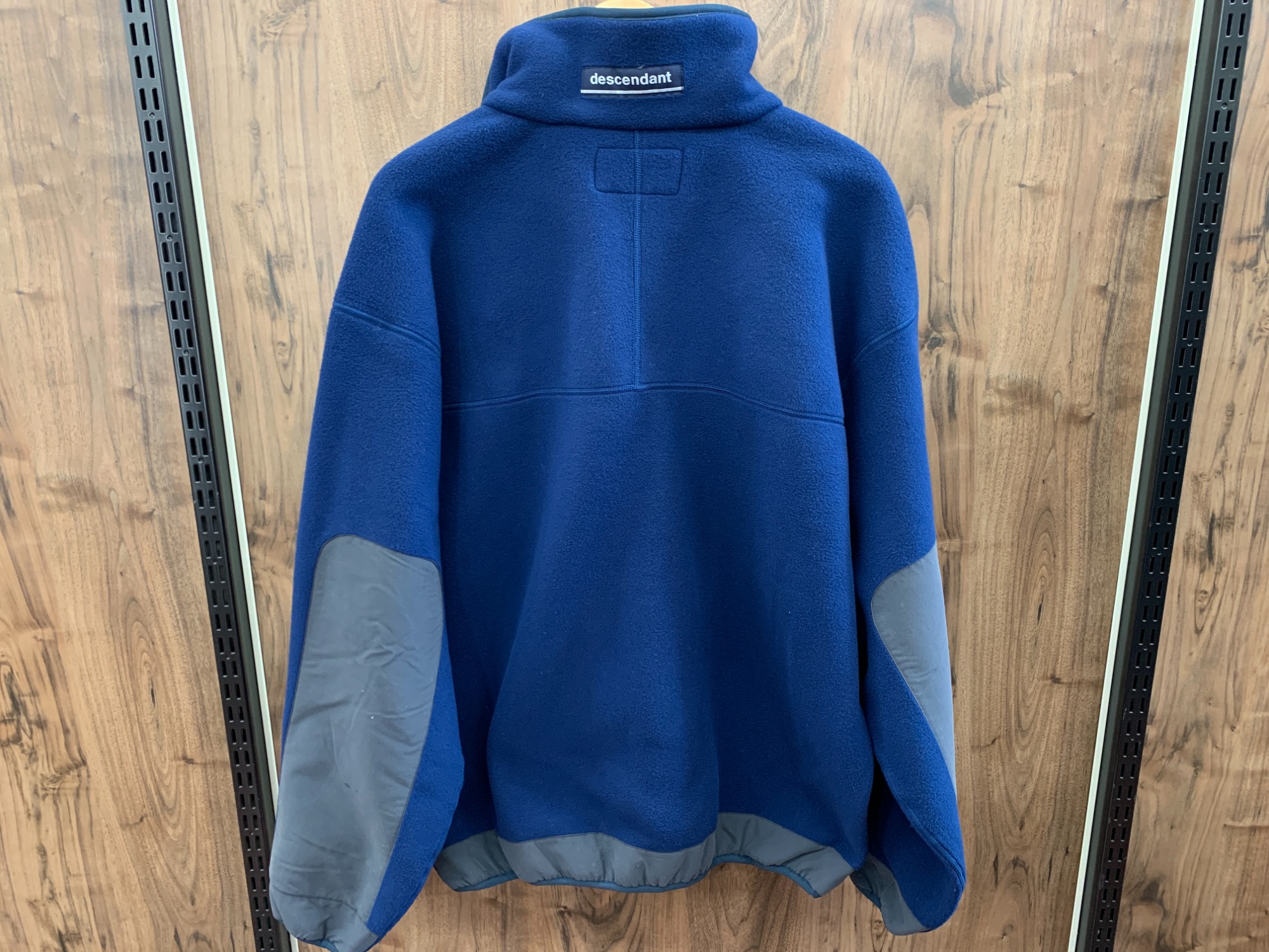 DESCENDANT/MANCHOT FLEECE JACKET (BLACK)