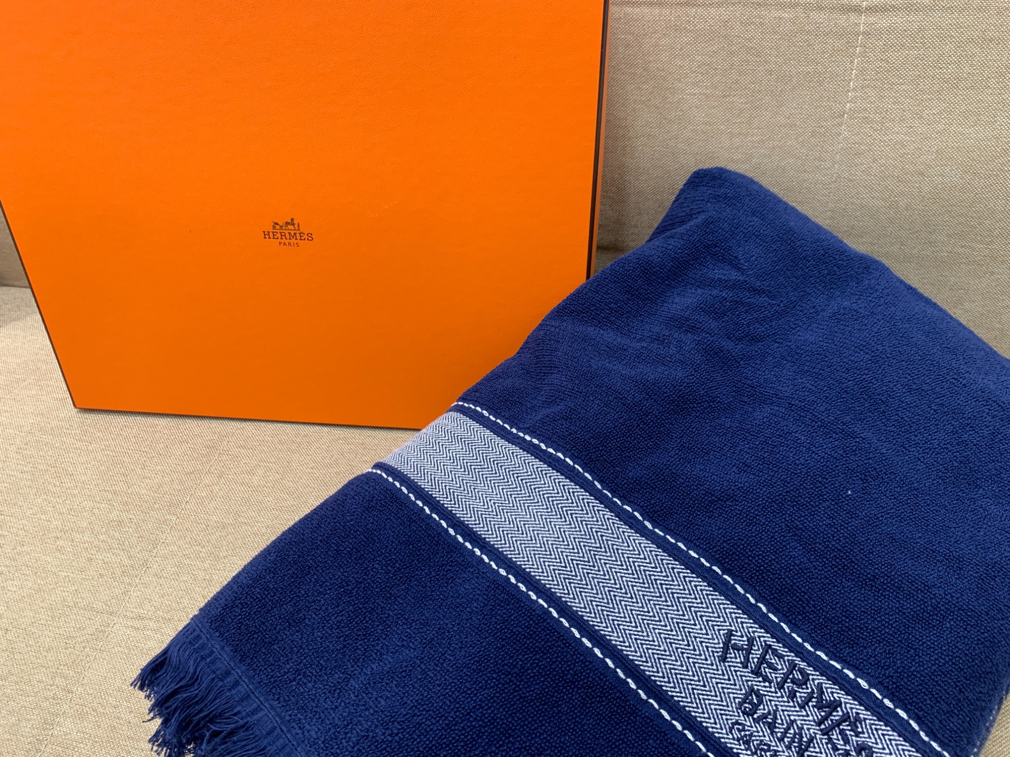 激安通販の HERMESのビーチタオルが買取入荷しました。｜2025年07月02日 タオル