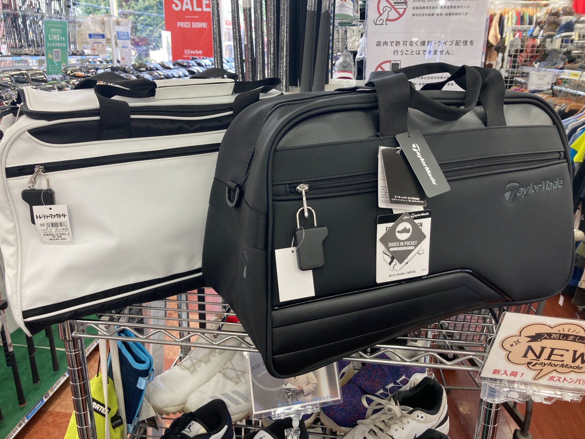 未使用ゴルフボストンバッグ入荷!|2025年07月27日|リサイクル 未使用ゴルフボストンバッグ入荷!|2025年07月27日|リサイクル
