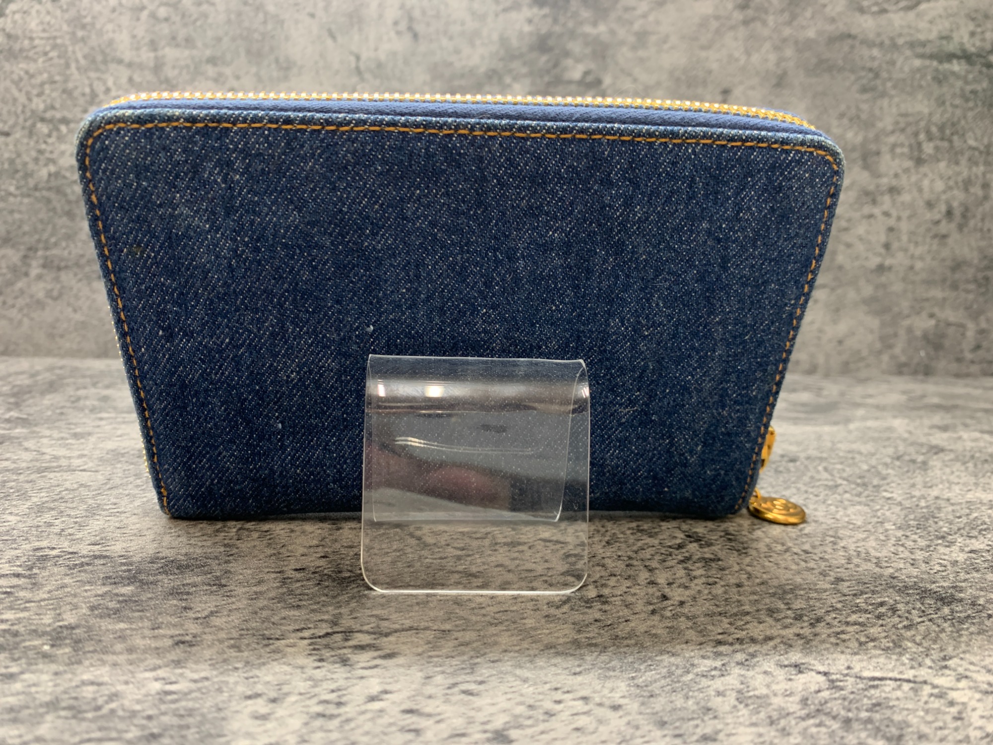CHANELデニム財布 R3/11月27日【CHANEL(シャネル) ココマーク デニム 2つ折り財布