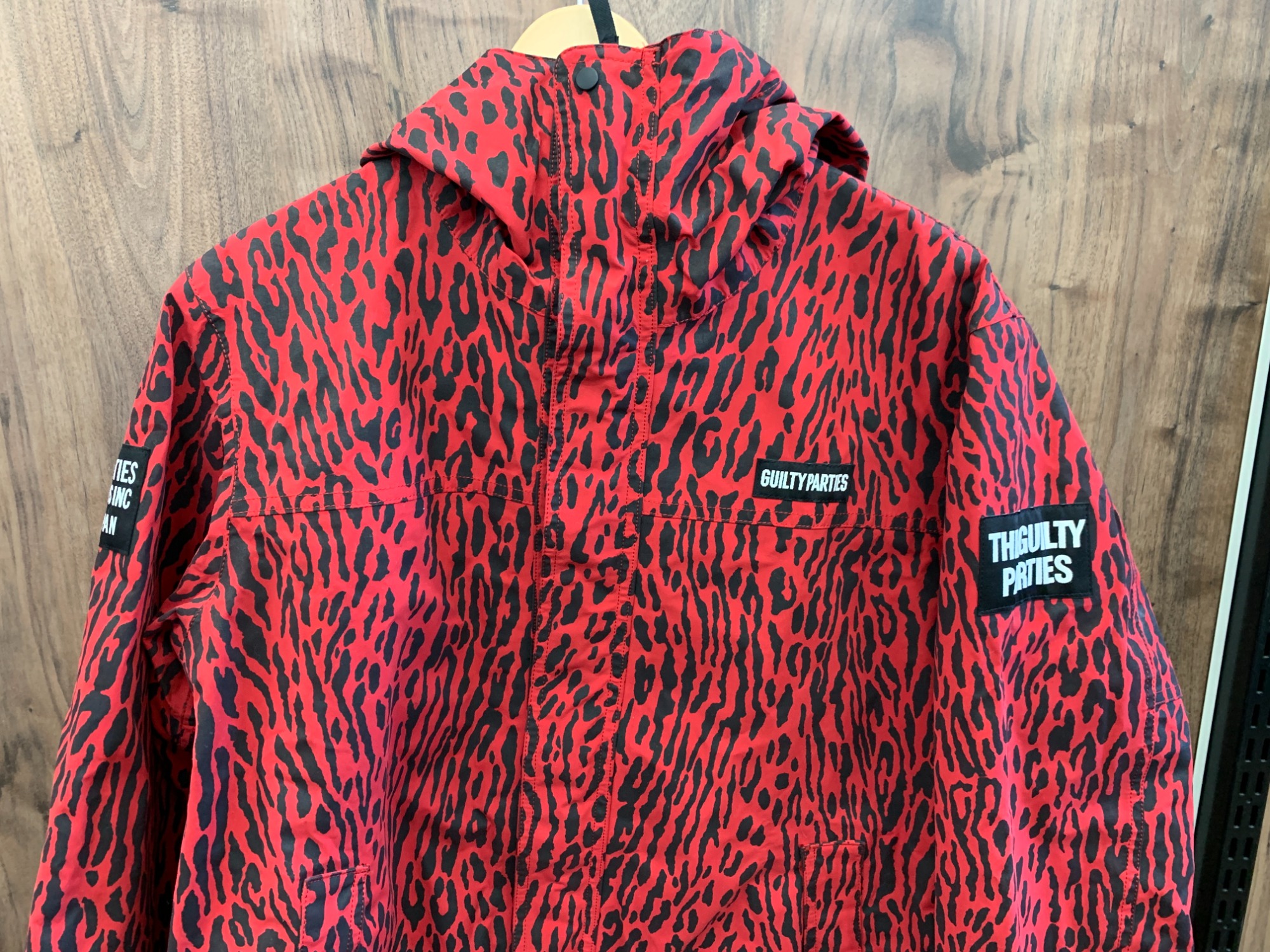 WACKO MARIA(ワコマリア)のレオパード(レッド) マウンテンパーカーM
