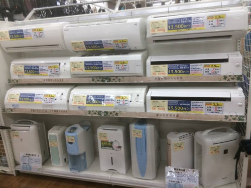 j扇風機の除湿機