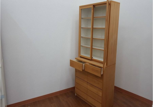 2枚扉食器棚の所沢家具