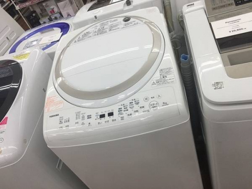 生活家電の洗濯乾燥機