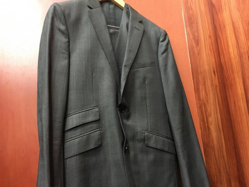 ２BセットアップスーツのBURBERRY BLACK LABEL