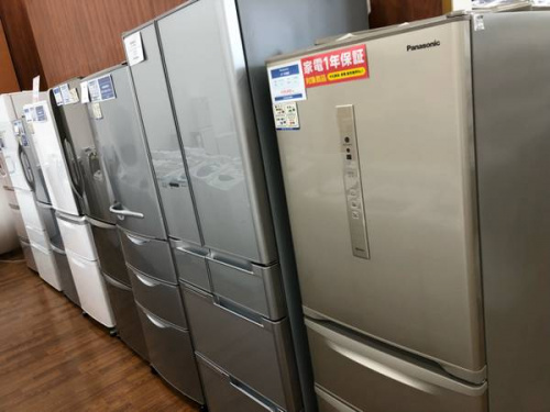 生活家電の冷蔵庫