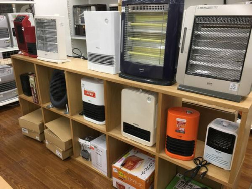 石油ファンヒーター・ガスファンヒーター・石油ストーブ・電気ストーブの冬物家電