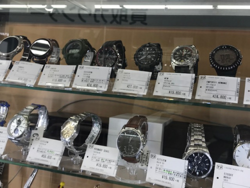 メンズファッションの腕時計