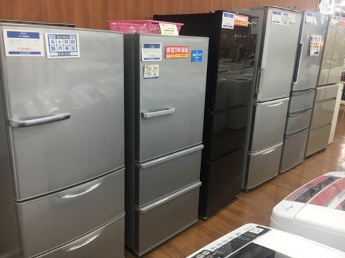 生活家電の冷蔵庫