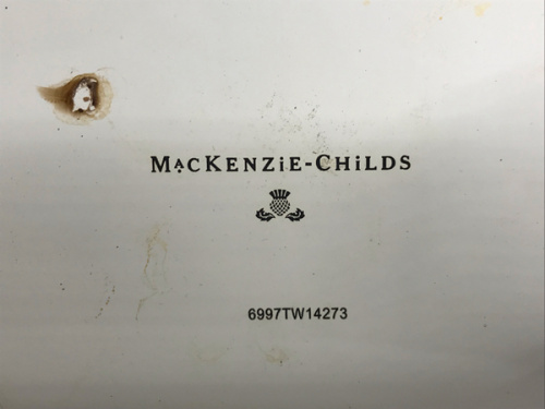 レトロ雑貨のMACKENZIE-CHILDS (マッケンジーチャイルド)