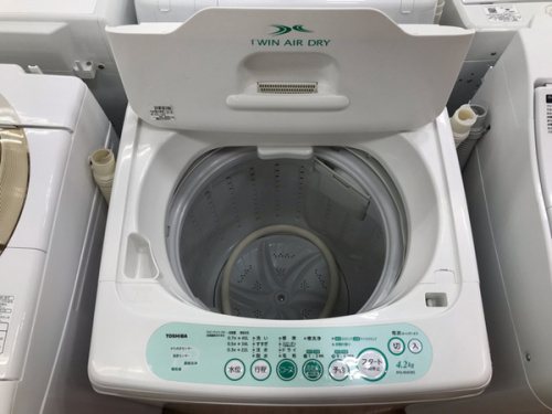 電子レンジ　の所沢　洗濯機