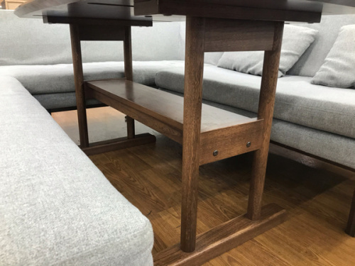 UNICO　ダイニングセットのダイニング4点セット