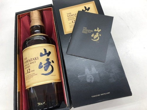 コニャック　ウィスキー　ブランデー　焼酎の山崎　12年