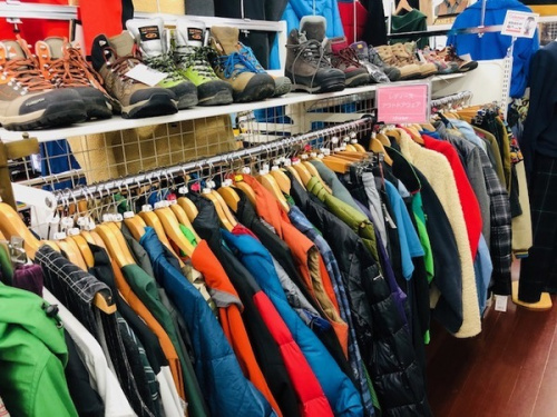 古着買取　所沢の冬物衣類