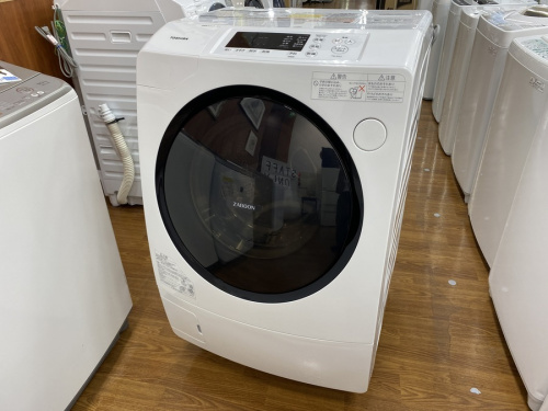 生活家電のドラム式洗濯乾燥機