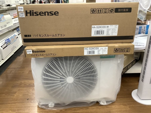 未使用品の所沢　エアコン