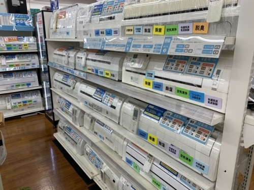 季節家電のエアコン