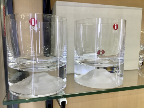 イッタラのロックグラス