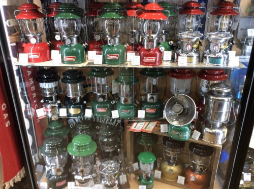 コールマンの中古キャンプ用品