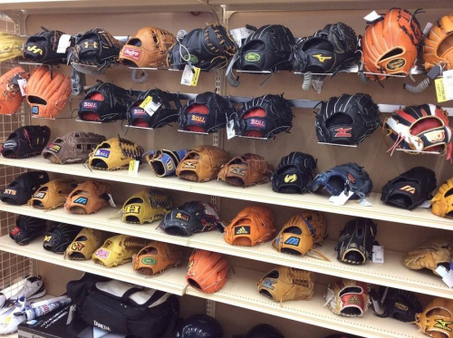 スポーツ用品の野球