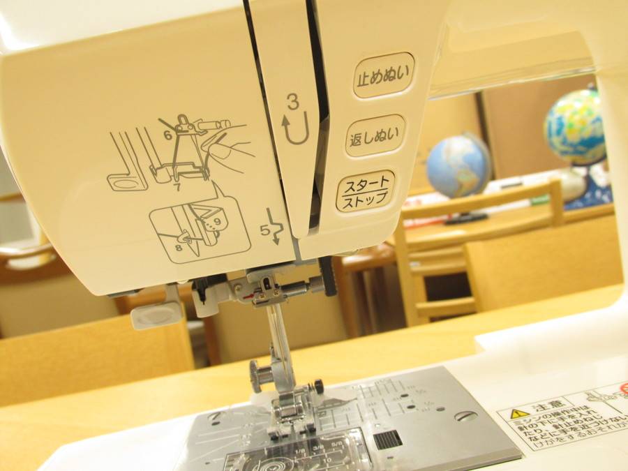 ハイテクコンピューター搭載、ジャノメのミシン入荷しました