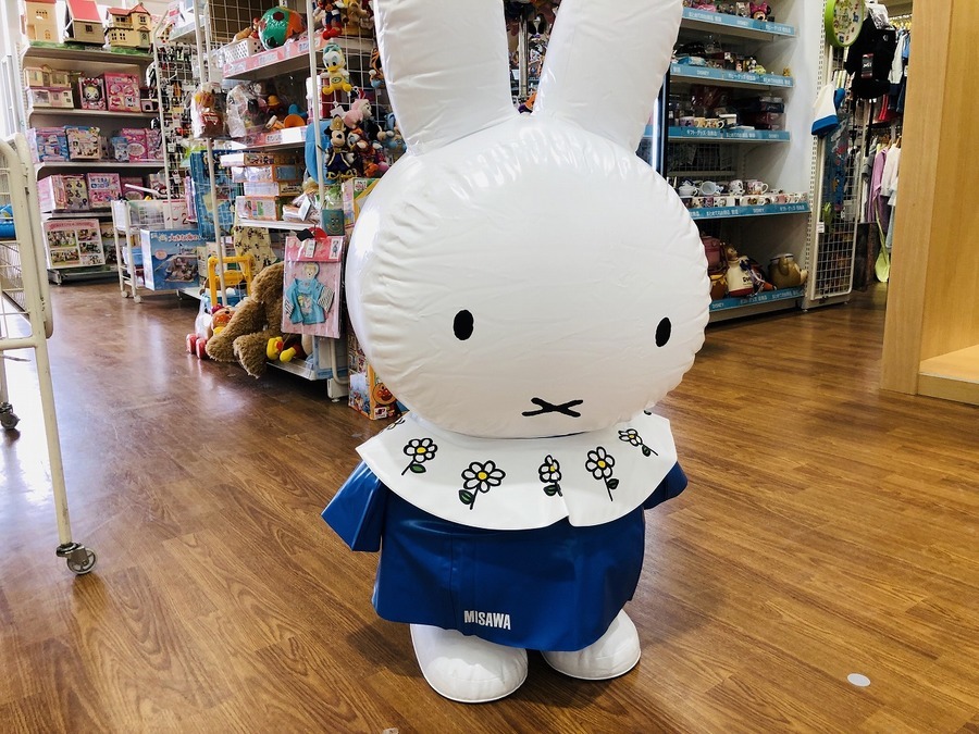 ミッフィ　大きいビニール人形　非売品 ミッフィー ジャンボビニール人形入荷しました！【おゆみ野店】｜2019